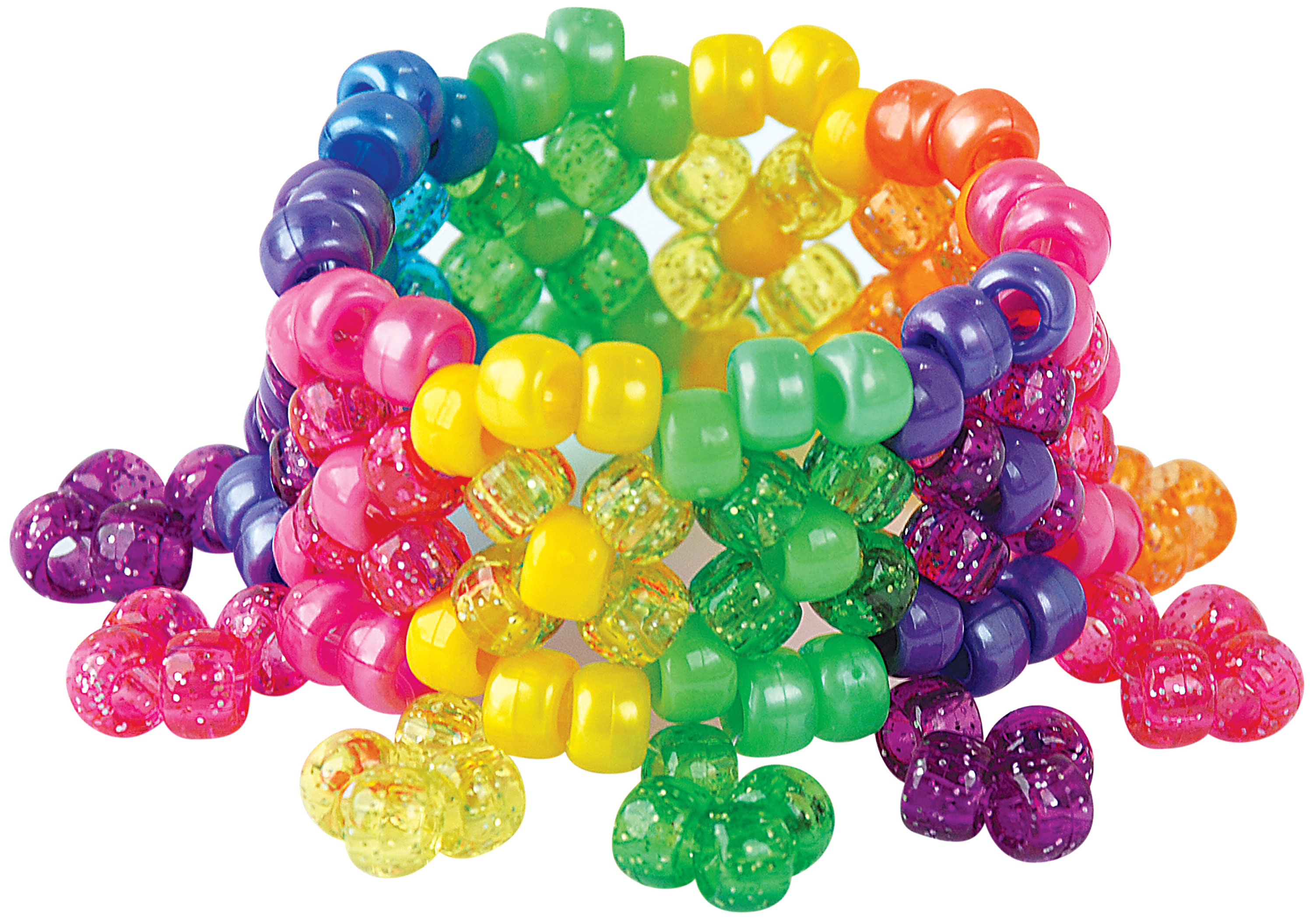 Hello Hobby Bright & Sparkle Pony Bead Box photo 4