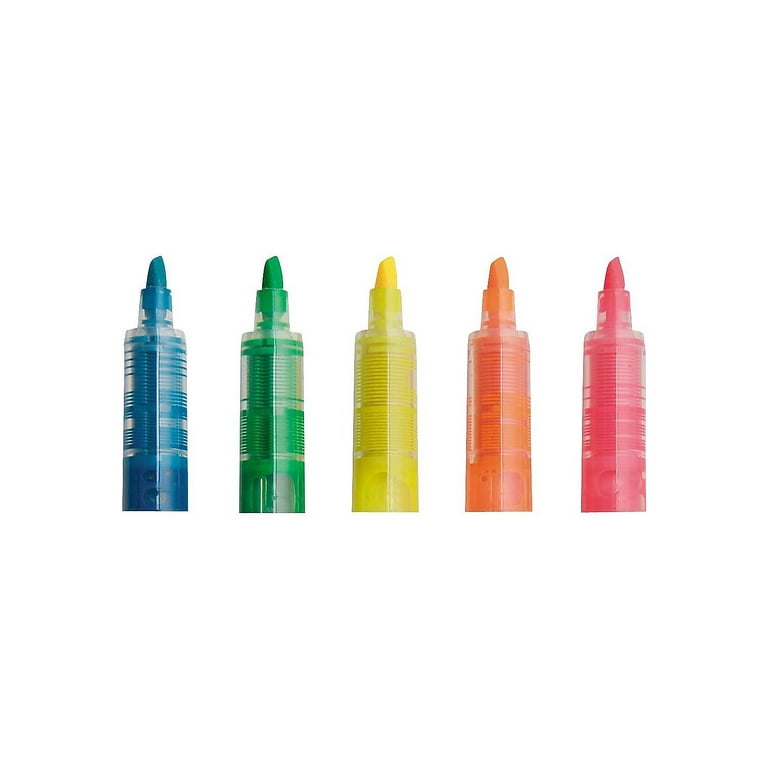 WR-805H-Refill WRITECH Highlighter Refills, Assorted Colors Chisel