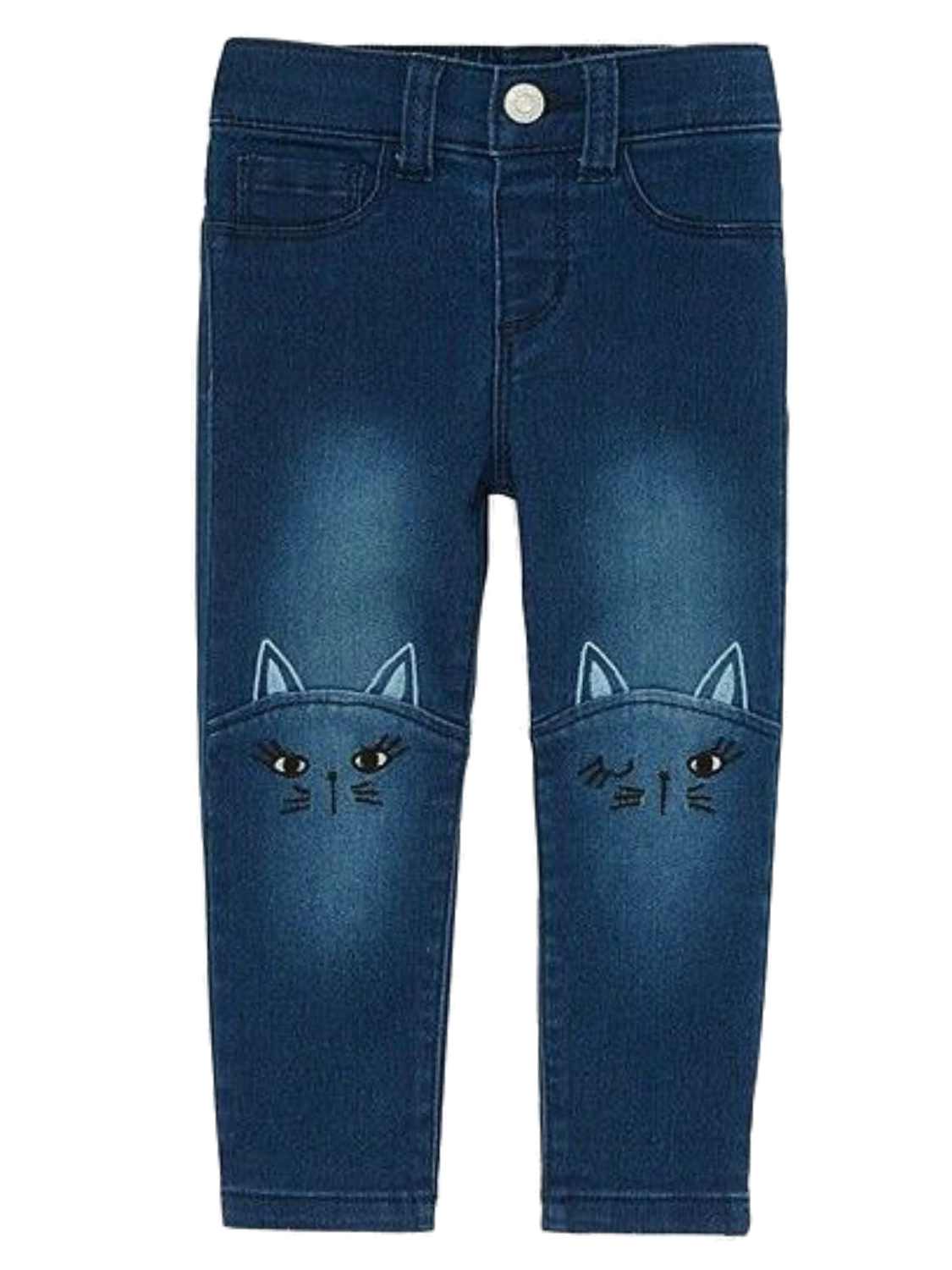 blue jean stretch pants