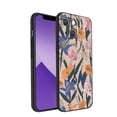 thumbnail image 1 of Japanese-Vintage-Floral-Bohor-1 Phone Case, Degined for iPhone 14 Case Men Women, Flexible Silicone Shockproof Case for iPhone 14, 1 of 1
