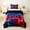 Black Blue Red, variant on Erosebridal Gradient Gamepads Comforter Cover Twin,Video Game Bedding Twin Size,Abstract Geometric Duvet Cover Twin,Breathable Gamer Room Decor,Reversible,2-Piece(No Comforter)