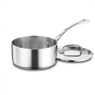  Cuisinart 719-16 1.5-Quart  Chef's-Classic-Stainless-Cookware-Collection, Saucepan w/Cover & 719-14  1-Quart Chef's-Classic-Stainless-Cookware-Collection, Saucepan w/Cover:  Home & Kitchen