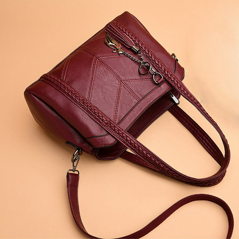 CoCopeaunt Top-Handle High Quality Shoulder Bag Women Leather Handbag  Casual Crossbody Bags for Women Ladies Luxury Designer Tote Handbag 