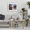 thumbnail image 3 of Stupell Industries Traditional American Coastal Town Stroll Gray Framed Print Under Glass, 21 x 17, by Franklyn Gregory, 3 of 8