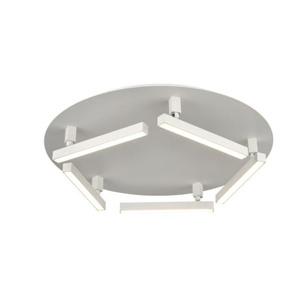 

Gammahydrae AC LED 20 Inch Flush Mount Matte White