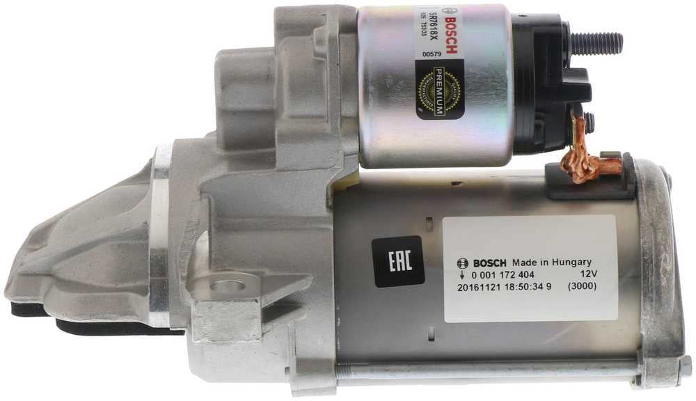 Bosch SR7618X Premium Starter