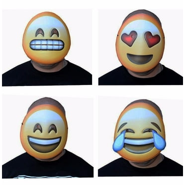 Variety Emotions Vacuform Party Supplies Novelty Halloween Fun Disguises 4 Piece