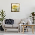thumbnail image 4 of Stupell Industries Transitional French Yellow Tulips Gold Floating Frame Canvas Art, 25 x 25, by Danhui Nai, 4 of 8