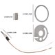 thumbnail image 3 of Kit de reparación de bujías incandescentes for calefacción de aire a prueba de agua for automóvil Eberspacher Hydronic D4WS 5WZ D5WS D5WSC, 3 of 5
