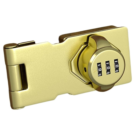 GUOOL Tiroir, Serrure de Porte Mécanique à Combinaison avec Vis, Came de Réfrigérateur, Or