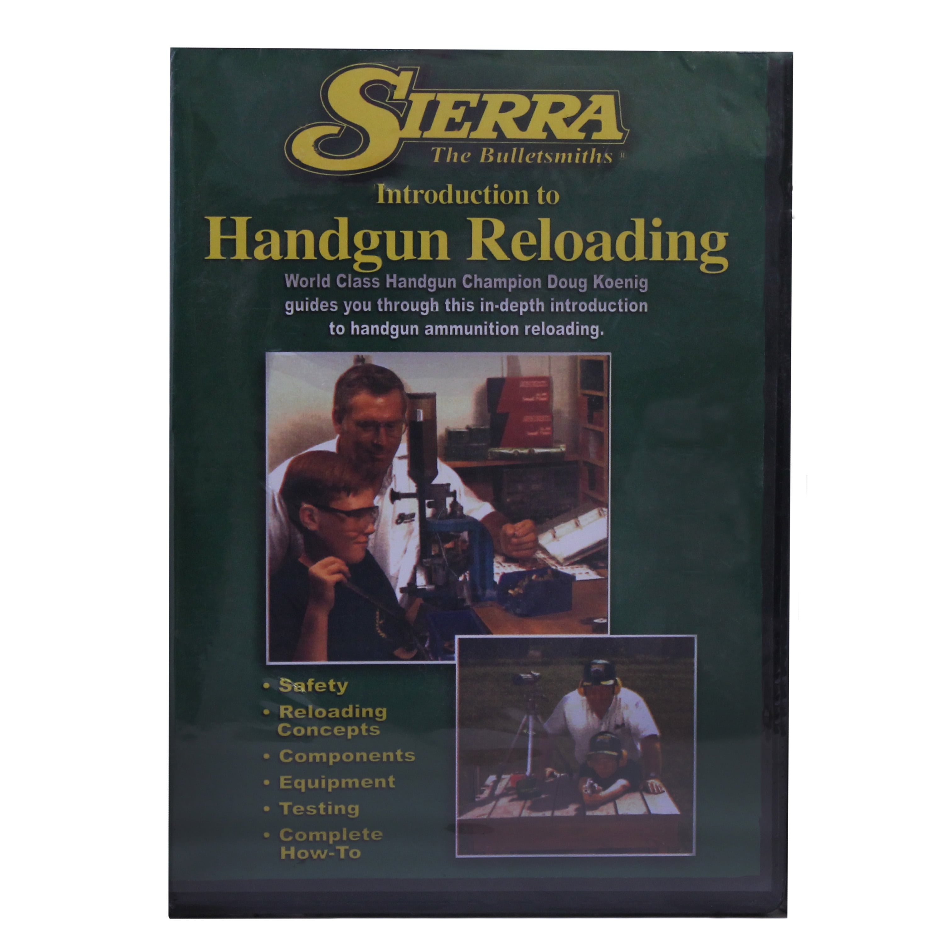 Beginning Handgun Reloading DVD by Sierra Bullets