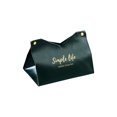 thumbnail image 1 of DPTALR Leather Tissue Box Cover, Triangular Foldable Tissue Box Holder - Modern Decorative Storage Box For Living Room, Bedroom, Car, Office, Gift Ideas, 1 of 9