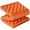 Orange, variant on cpengpj Portable Lightweight Mini Waterproof Folding Mat, Foldable Kneeling and Seat Cushion for Comfort, Foam Sitting Pad for Outdoor Activities