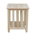 thumbnail image 3 of Pemberly Row Solid Hardwood Tall End Table, 3 of 6