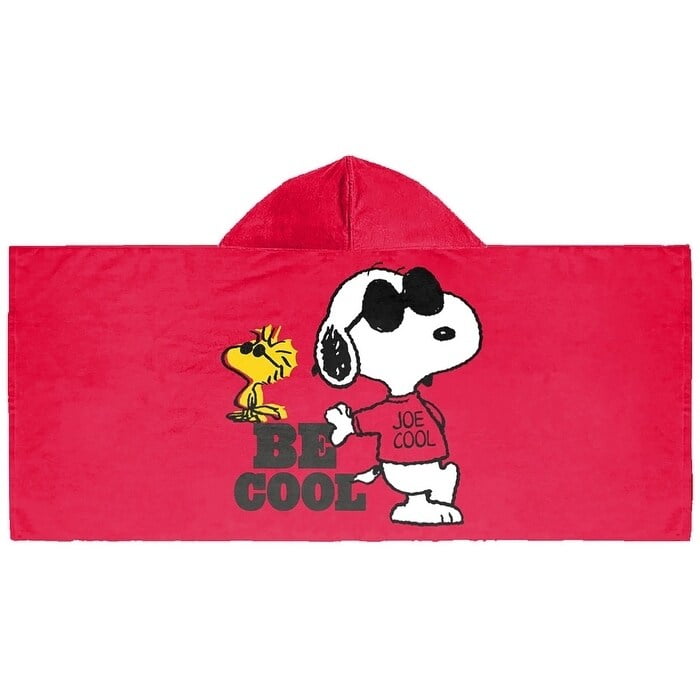 snoopy hooded towel