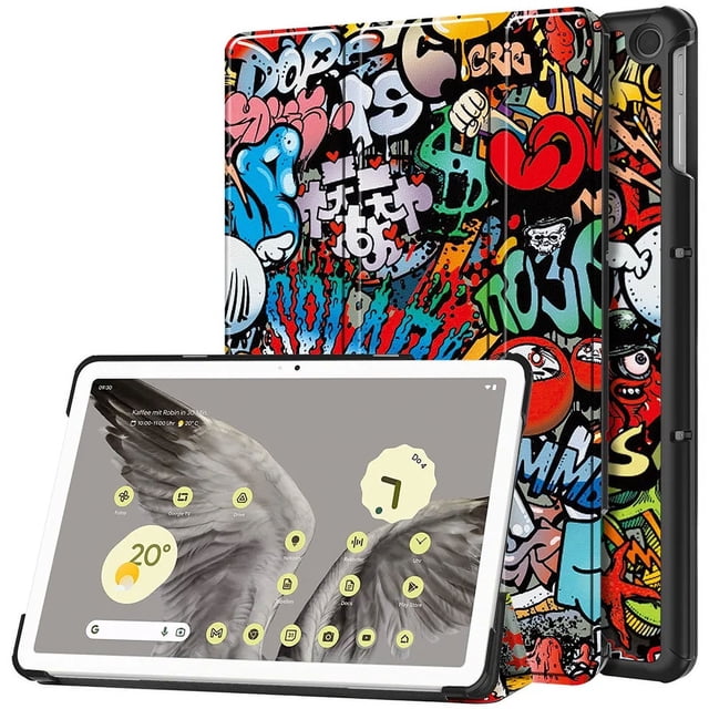 For Google Pixel Tablet Case 2023 11 inch PU Leather Tri-Folding Stand Magnetic Shell for Funda Google Pixel Tablet Cover Kids TY Google Pixel Tablet