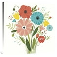 thumbnail image 1 of Global Gallery's 'Seaside Bouquet II' By Michael Mullan Stretched Canvas Wall Art, 1 of 4