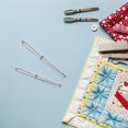 thumbnail image 1 of FONDOTIN Sewing Accessories Tool 2pcs Iron Silver For Drawstring Insertion At Home, 1 of 8