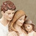 thumbnail image 4 of Precious Love Expectant Mother Family Handpainted Table Figurine Light Amethyst 8"W x 9"D x 7"H, 4 of 5