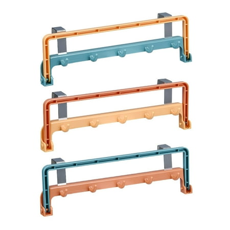 

3pcs Premium Cupboard Hanging Racks Cupboard Door Racks Hanging Hook Racks