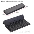 thumbnail image 2 of Graflsoa Compact Aluminum Alloy Folding Bluetooth Keyboard with Dual Device Connectivity and Power-Saving Features, 2 of 7