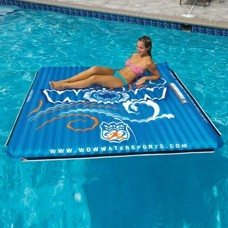 WOW World of Watersports Vinyl Water Mat Pool (Best Floating Water Mat)