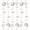 Colorful, variant on Bubble Garlands Mermaid Ocean Theme Transparent for Party 78.74 Inch