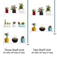 thumbnail image 3 of Estante Transparente Para Productos Básicos Estante Para Plantas De Múltiples Capas Soporte Colgante De Acrílico Soporte Elegante Para Plantas Hermoso Estante Colgante Para Macetas Macetas Ventana Monstrate HA026945-01, 3 of 5