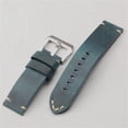 thumbnail image 3 of WANGQ bracelet en Cuir de Vache Fait à la Main, Couche Supérieure 24 Mm/22 mm. bracelet en Cuir Véritable pour Montre de Sport Mécanique, bracelet Rétro st, 3 of 5