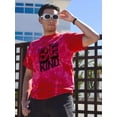 thumbnail image 2 of Be Kind Craquelure Tie Dye Crystal Men -Image by Shutterstock, Male Small, 2 of 4