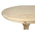 thumbnail image 7 of BingLTD - 48"D x 33"H Bradford Dining Table (TT4803 / WH-Bradford32-UNF), 7 of 7