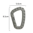 thumbnail image 2 of Llavero táctico con clip para equipo, ganchos multiusos, hebilla para colgar mochilas, ideal para viajes y acampadas al aire libre., 2 of 5