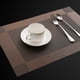 thumbnail image 4 of Mantel individual, juego de manteles individuales de 4 manteles individuales antideslizantes lavables de PVC resistentes al desgaste y al calor para mesa de comedor de restaurante en casa, 4 of 8