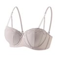 thumbnail image 5 of Stamzod Lace Bralettes for Women Push Up Glossy Lace Bra No Underwire Supportive Wireless Bras, 5 of 6