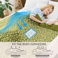thumbnail image 7 of Teler Weighted Blanket for Adults 20 lbs, 48" x 72" Cooling Printed Heavy Blanket for Bed Sofa, Avocado Green, 7 of 7