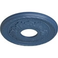 thumbnail image 3 of Ekena Millwork 12 1/8"OD x 3 1/2"ID x 1"P Palmetto Ceiling Medallion (Fits Canopies up to 4 7/8"), Hand-Painted Americana, 3 of 6