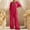 Hot Pink, variant on Daiosportswear Women Summer Half Sleeve Irregular T Shirt Loose Wide Leg Pants Suit Cotton Linen Outfits,2 Piece Sets for Women Hot Pink M(M)