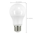 thumbnail image 2 of Satco S9591 - 6.5 watt; A19 LED; Frosted; 3000K Medium base; 240' beam spread; 120 volts; Non-Dimmable, 2 of 9