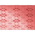 thumbnail image 1 of Ahgly Company Machine Washable Indoor Rectangle Transitional Pastel Pink Area Rugs, 5' x 7', 1 of 7