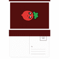 thumbnail image 1 of Cute Cartoon Radish Injustice Happy Postcard Set Birthday Mailing Thanks Greeting Card, 1 of 3