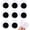 60mm-10pcs, variant on 100 count Wiggle Eyes, 1.2 inch Googly Eyes with self Adhesive Round Plastic for Crafts Making and Party Decorations