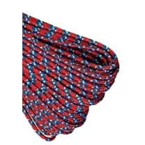 Atwood Paracord - 100' x 3/32" Tactical Cord 4 Nylon Strand Core 275 Test Weight 275lbs (Stars and Bars)