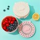 thumbnail image 4 of Multipurpose Drain Basket with Fine Holes Handles 2 in 1 Draining Preservation Basket for Refrigerator Fruit Washing Bowl, 4 of 5