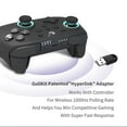 thumbnail image 4 of (Open Box) GuliKit KK3 Max Wireless Controller with Hall Effect Joysticks, Compatible with Switch/PC/Android/iOS/Steam Deck - Black, 4 of 4