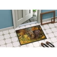 thumbnail image 4 of Grey Squirrel in Fall Leaves Doormat 24x36, 4 of 4