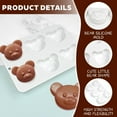 thumbnail image 2 of 6-Cup Muffin Pan, Cupcake Baking Pan for Oven, Bear Shaped Mini cake pan, Easy Clean & Dishwasher Safe - Send Goods from Local Warehouse, 2 of 5