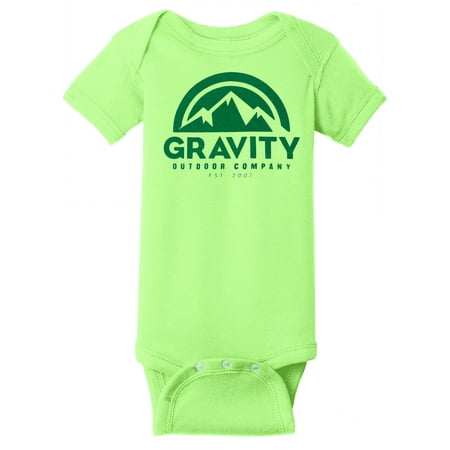 

GOC Water-Based Infant Bodysuit - Light Green/Green Ink - 12M