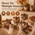 thumbnail image 5 of DIY Animal Pumpkin Sewing Kit, Woodland Crafts for Adults | Sew charming animal pumpkins for autumn, Halloween and holiday displays with coordinated craft supplies.(B), 5 of 7