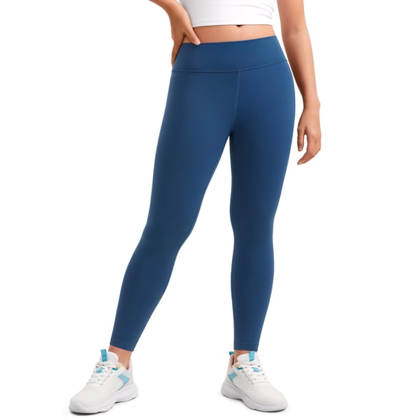 Pantalones CRZ YOGA Butterluxe Largo Completo Cintura Alta Azul Marino S
