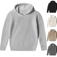 thumbnail image 5 of Men's Hooded Ribbed Knit Sweater Pullover Long Sleeve Casual Hoodie Sweater Top, 5 of 5